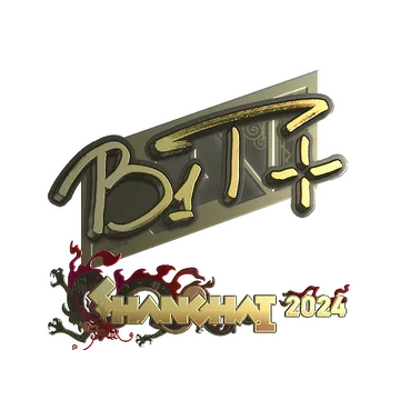 Sticker | b1t (Gold) | Shanghai 2024