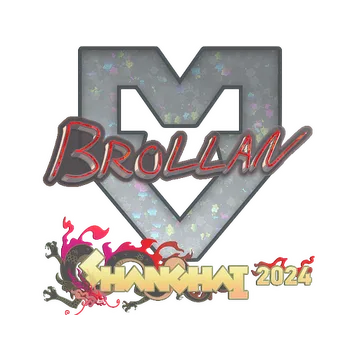 Sticker | Brollan (Glitter) | Shanghai 2024