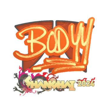 Sticker | bodyy | Shanghai 2024