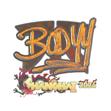 Sticker | bodyy (Holo) | Shanghai 2024