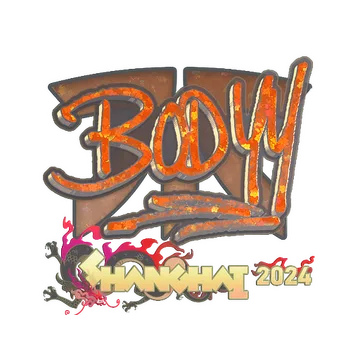 Sticker | bodyy (Glitter) | Shanghai 2024