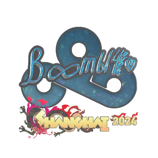 Sticker | Boombl4 (Glitter) | Shanghai 2024