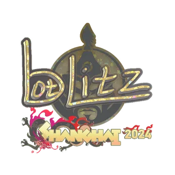 Sticker | bLitz (Glitter) | Shanghai 2024