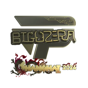 Sticker | biguzera (Gold) | Shanghai 2024