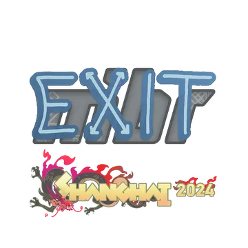 Sticker | exit | Shanghai 2024