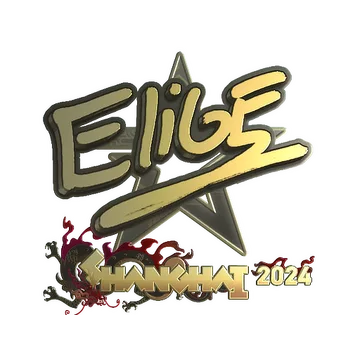 Sticker | EliGE (Gold) | Shanghai 2024