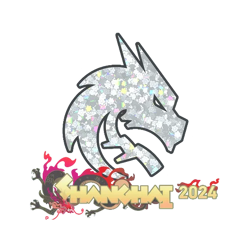 Наклейка | Team Spirit (с блёстками) | Шанхай-2024