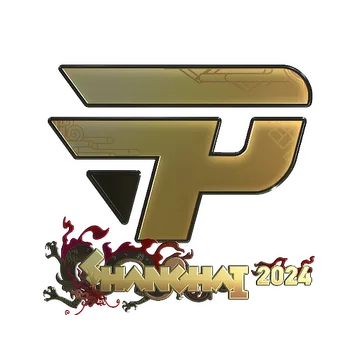 Sticker | paiN Gaming (Gold) | Shanghai 2024