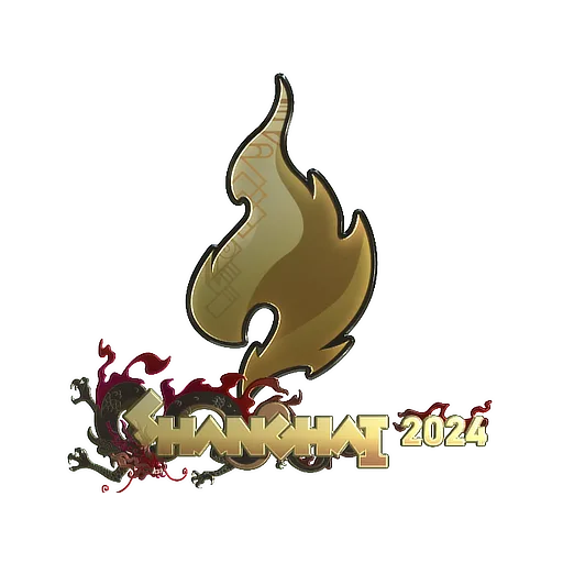 Sticker | Passion UA (Gold) | Shanghai 2024
