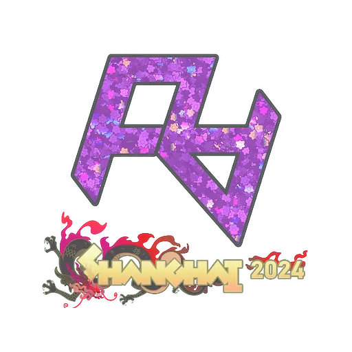 Sticker | Rare Atom (Glitter) | Shanghai 2024