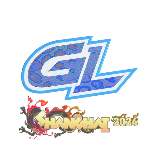 Наклейка | GamerLegion (голографическая) | Шанхай-2024