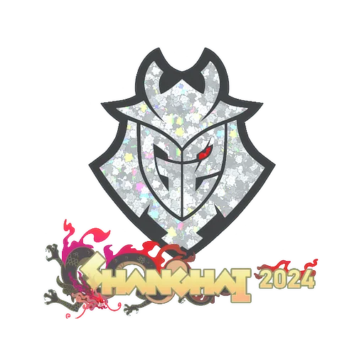 Sticker | G2 Esports (Glitter) | Shanghai 2024