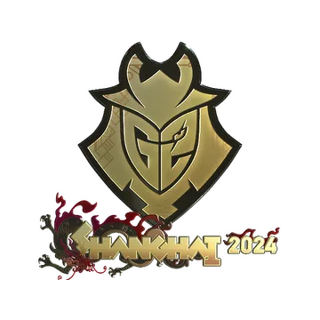 Sticker | G2 Esports (Gold) | Shanghai 2024