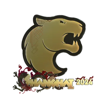 Sticker | FURIA (Gold) | Shanghai 2024