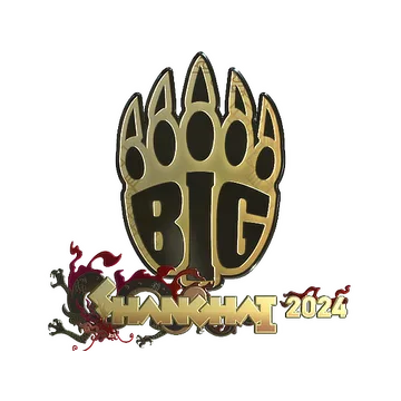 Sticker | BIG (Gold) | Shanghai 2024