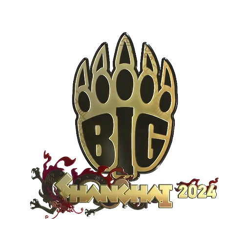 Sticker | BIG (Gold) | Shanghai 2024