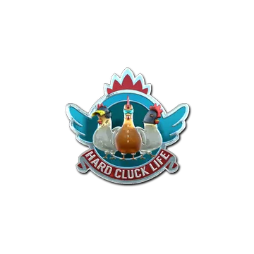 Sticker | Hard Cluck Life (Foil)