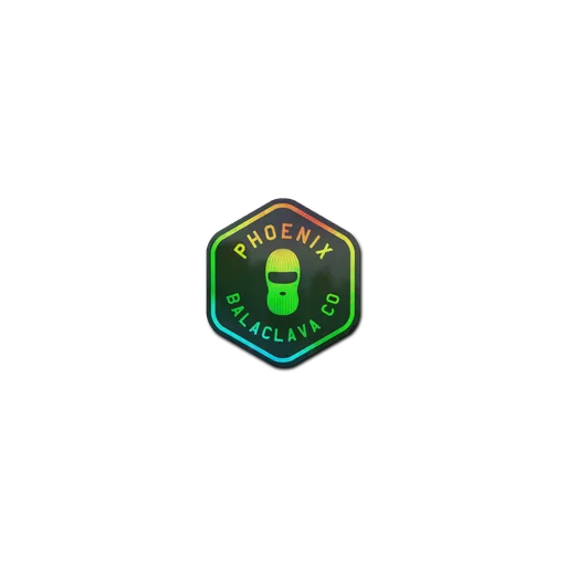 Sticker | Phoenix Balaclava Co. (Holo)