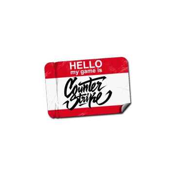 Sticker | Hi, My Game Is