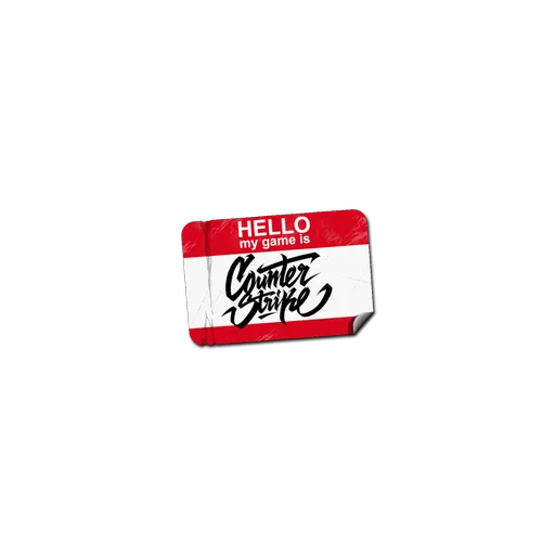 Sticker | Hi, My Game Is