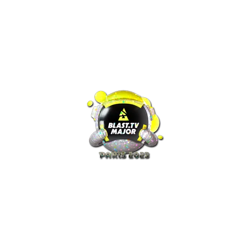 Наклейка | BLAST.tv (с блёстками) | Париж-2023