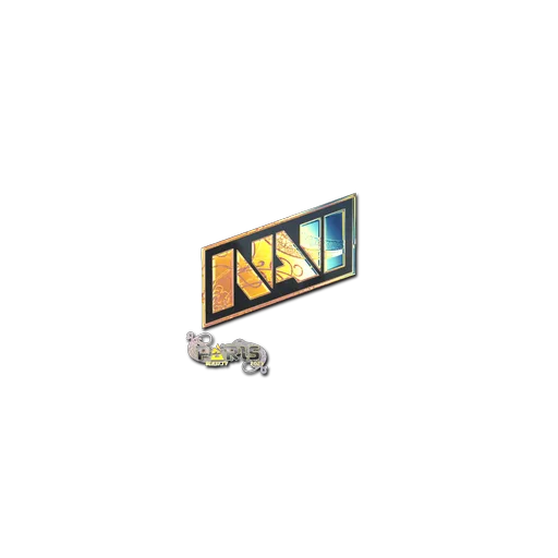 Наклейка | Natus Vincere (голографическая) | Париж-2023