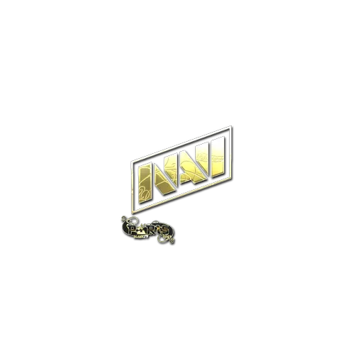 Наклейка | Natus Vincere (золотая) | Париж-2023