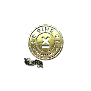 Sticker | 9INE (Gold) | Paris 2023