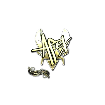 Sticker | apEX (Gold) | Paris 2023