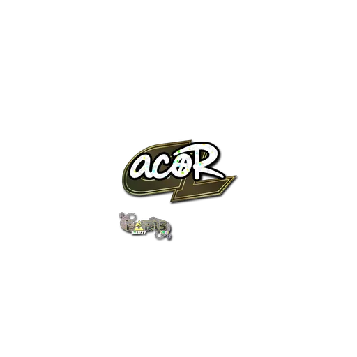 Sticker | acoR (Glitter) | Paris 2023
