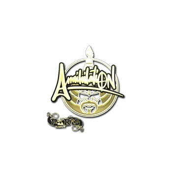 Sticker | ANNIHILATION (Gold) | Paris 2023