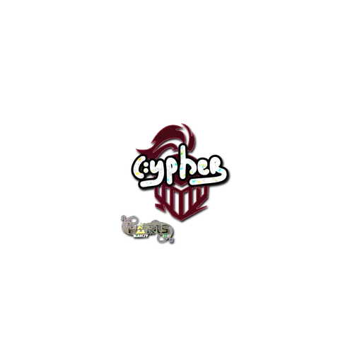 Sticker | Cypher (Glitter) | Paris 2023