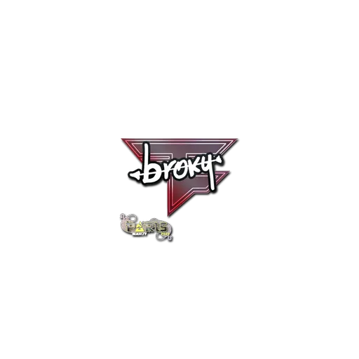 Наклейка | broky | Париж-2023