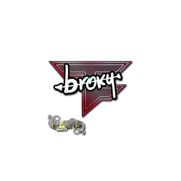 Sticker | broky (Glitter) | Paris 2023