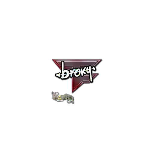 Sticker | broky (Glitter) | Paris 2023