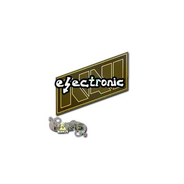 Sticker | electronic (Glitter) | Paris 2023