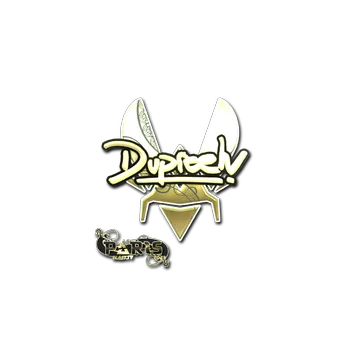 Sticker | dupreeh (Gold) | Paris 2023