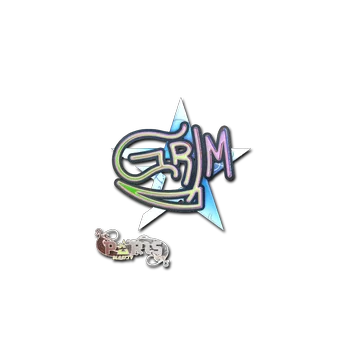 Наклейка | Grim (голографическая) | Париж-2023