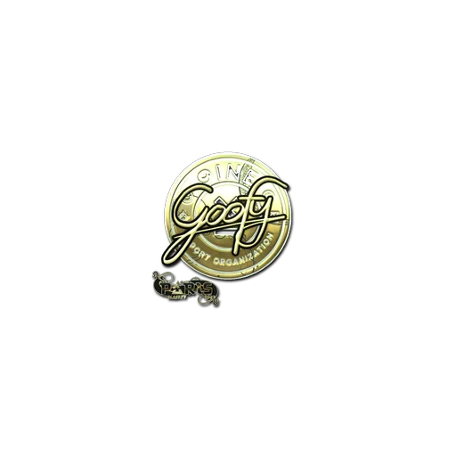 Sticker | Goofy (Gold) | Paris 2023