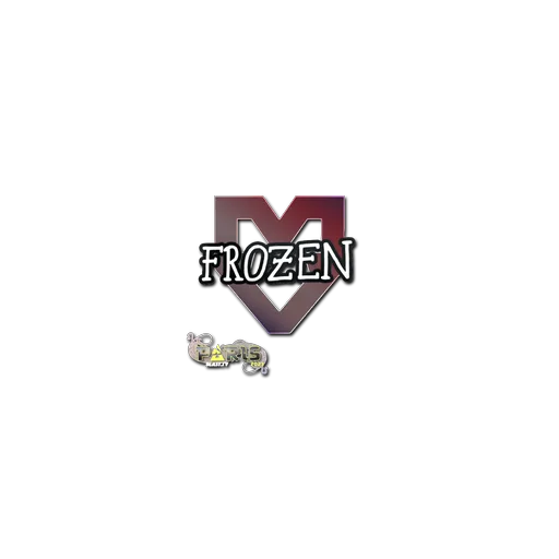 Наклейка | frozen | Париж-2023