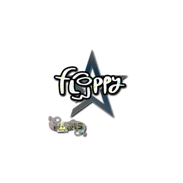 Sticker | floppy (Glitter) | Paris 2023