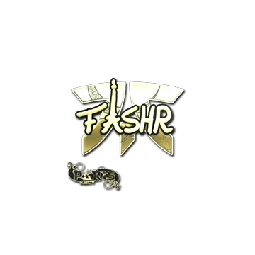 Sticker | FASHR (Gold) | Paris 2023