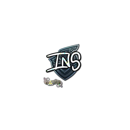 Наклейка | INS (с блёстками) | Париж-2023
