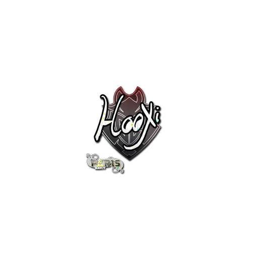 Наклейка | HooXi (с блёстками) | Париж-2023