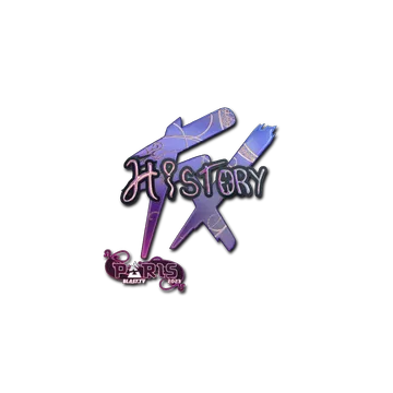 Sticker | History (Holo) | Paris 2023