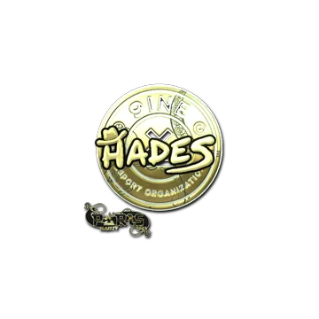 Sticker | hades (Gold) | Paris 2023