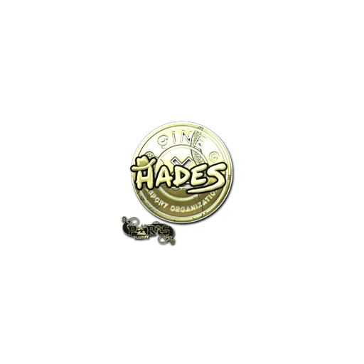Sticker | hades (Gold) | Paris 2023