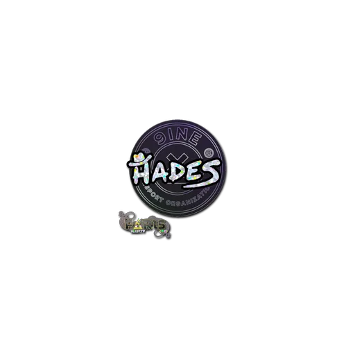 Наклейка | hades (с блёстками) | Париж-2023
