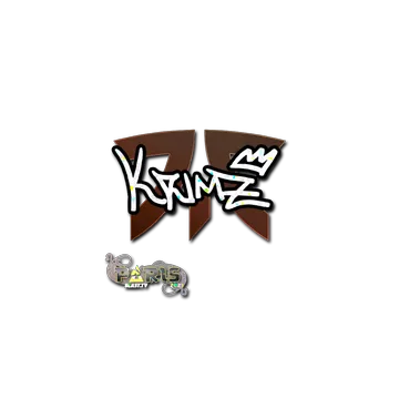 Sticker | KRIMZ (Glitter) | Paris 2023