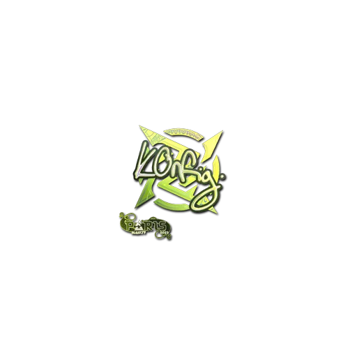 Наклейка | k0nfig (голографическая) | Париж-2023